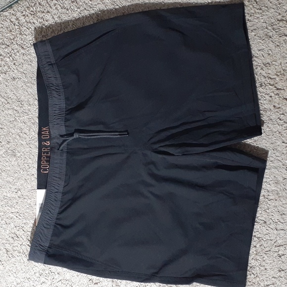 NWT Copper Oak Men's All Day Shorts - XX-Large - Black - Picture 1 of 5